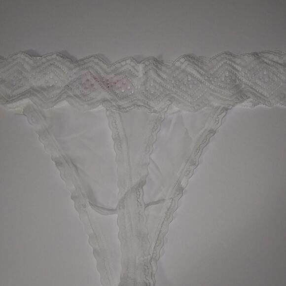 NEW Set of 3 No Boundaries Microfiber Lace Thongs XXXL 3XL Leopard Print Floral - Picture 10 of 12